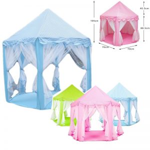 Kids Portable Castle Play House Tent