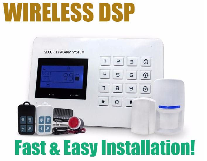 Security Alam System Wireless DSP.