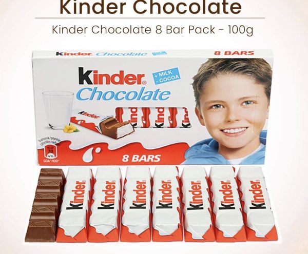 Kinder Chocolates 8 pack -100g