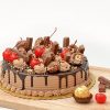 Chocolate Cake With Ferraro Rocher KitKats