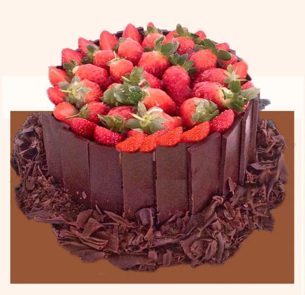 chocolate Strawberry Cake(Gateau)