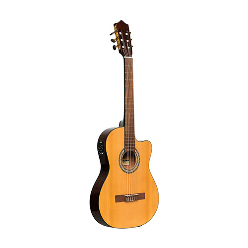 SCL60 cutaway acoustic-electric classical guitar