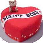 Bithday Heart Cake 1kg