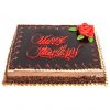 Birthday Chocolate Nuts Fudge - 2kg(Rectangle)