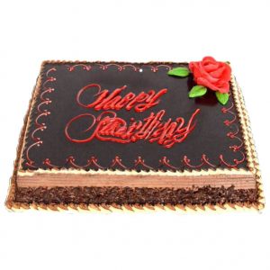 Birthday Chocolate Nuts Fudge - 2kg(Rectangle)