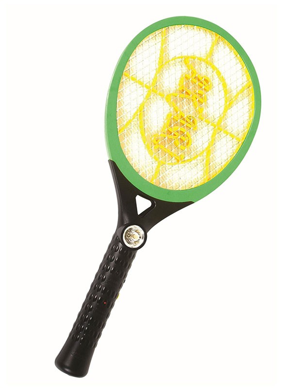 Mosquito Swatter Rechargeable With Flash Light