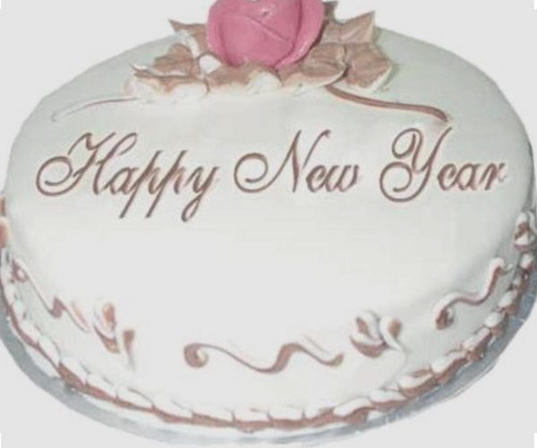 New Year Cake Fondant-1.5Kg