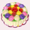 Rose Pink Round Cake 1kg