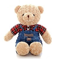 Jeans Teddy Bear