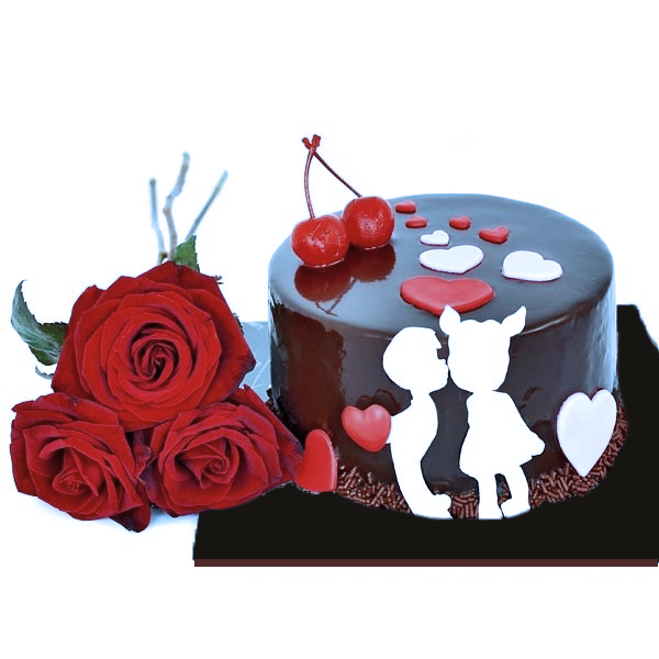 Valentine Day Lovely Cake 0.75kg