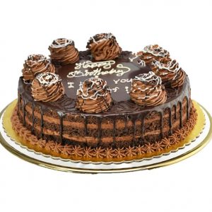 Rounded Chocolate Fudge Cake 1kg