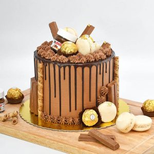 Chocolate Round Cake With Nutella -1.5kg