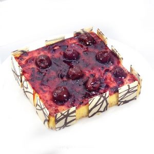 Baked Dark Sweet Cherry Cheese Cake – 500g (1.1 lbs)