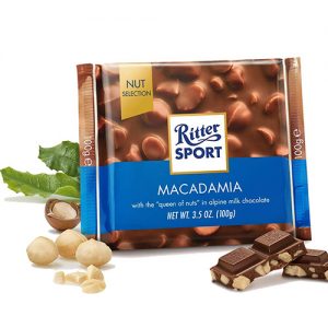 Chocolate Ritter Sport Macadamia 100g