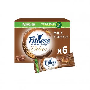 Nestle Fitness Delice Milk Chocolate Bars- 135g x 2
