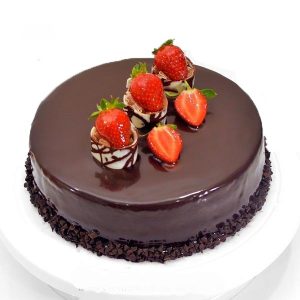 Chocolate Strawberry Delight Cake-1kg