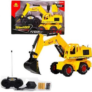 Construction Remote Controll Rechargeable Backo Truck