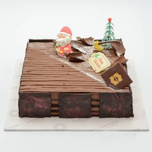 Premium Chocolate Christmas Cake By Shangri-La 1.5kg