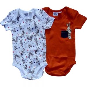 Baby Body Suit - Short Sleeve - Design A