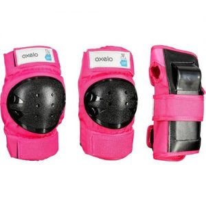 3-Piece Protective Gear for Skates/Skateboard/Scooter - Pink