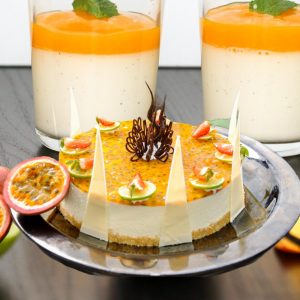 Mahaweli Reach Hotel Passion Fruit Cheese Cake