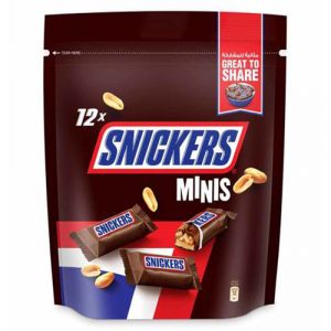 Minis Chocolate  Snickers 12 Pcs 180g