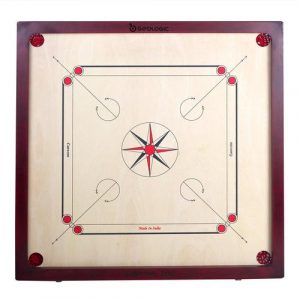 Carrom Board 120 (Without Coins & Disk)