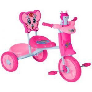 Kids Play Tricycle