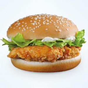 Mc Spicy Chicken burger