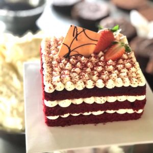 Delicious Red Valet Cake