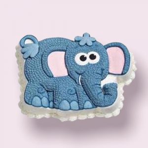 Kids Elephant Shape Cake