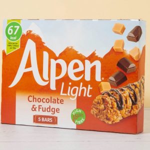 Alpen Light Cereal Bars Chocolate and Fudge