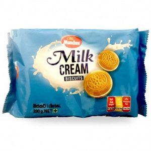 Munchee Biscuit Filled With a Milky Crème