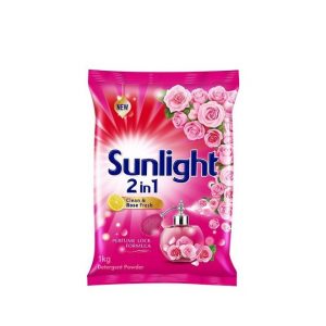 Sunlight Detergent Powder Clean & Rose Fresh 1kg