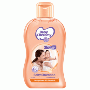 Baby Cheramy Shampo Gently Cleans & Softens Hair 200ml