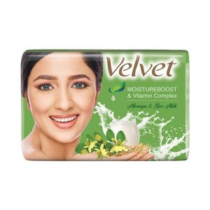 Velvet Soap Moringa Rice Milk 95g