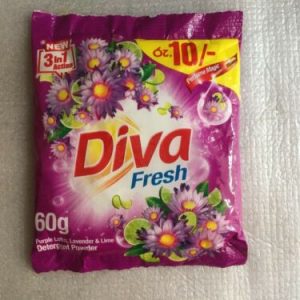 Diva Detergent Powder lavender & lime 60g