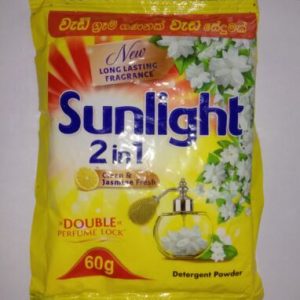 Sunlight Detergent Powder Clean & Jasmin Fresh 60g