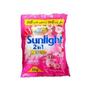 Sunlight Detergent Powder Clean & Rose Fresh 60g