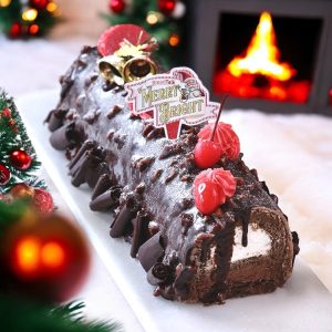 Into The Wood Black Chocolate sponge rolled 1.5Kg